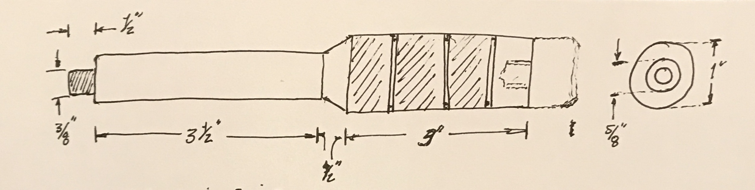 Hammer handle plan